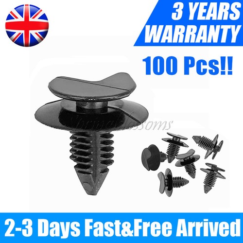 100x trim panel fixing clips - 100x,
